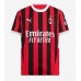 Camisa de Futebol AC Milan Alvaro Morata #7 Equipamento Principal 2024-25 Manga Curta